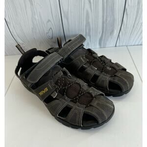 TEVA Forebay Sandals Men’s Size 11 Sport Hiking Turkish Coffee ShocPad (READ)